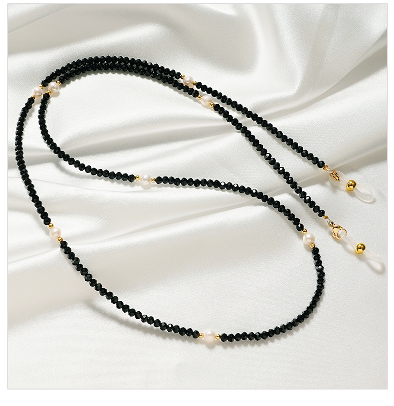 진주 크리스탈 안경 체인 여성 유행 선글라스 독서 안경 - Sunglass Retainer Cord 리뷰 및 가격