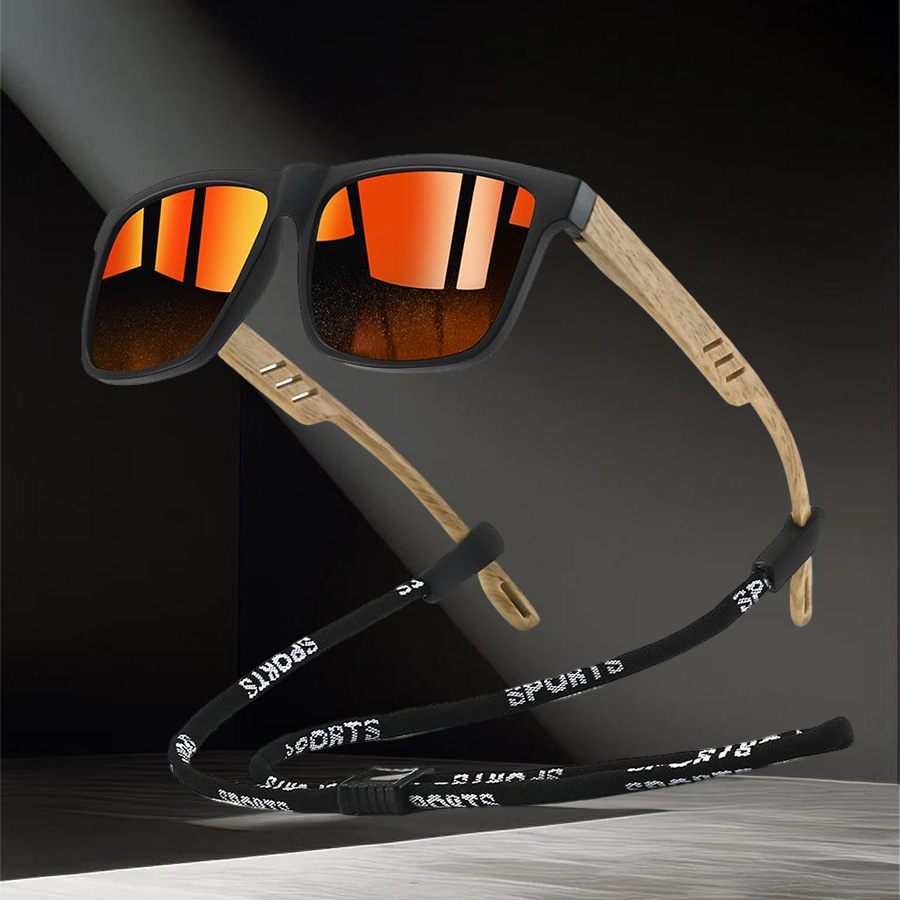 패션 스퀘어 선글라스 체인 디테일 남녀 운전 낚시용 컬 - Sunglass Retainer Cord 리뷰 및 가격